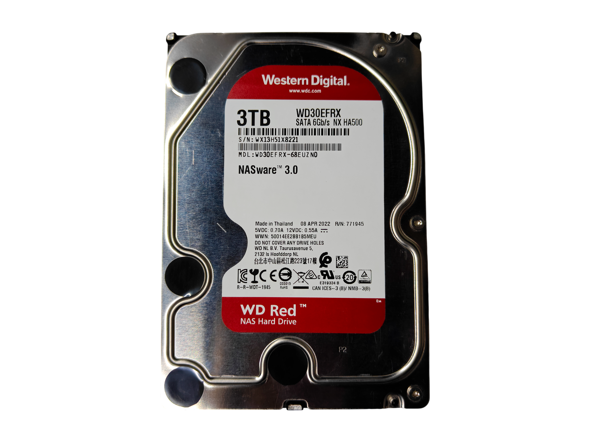 Жёсткий диск WD Red  3 ТБ